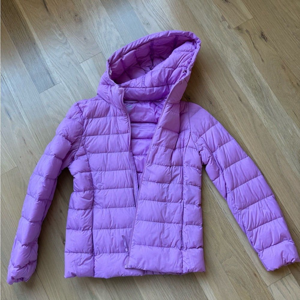 Pink Packable Puffer Jacket